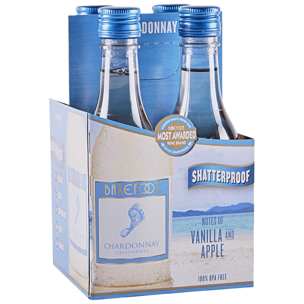 Barefoot Chardonnay 4pk