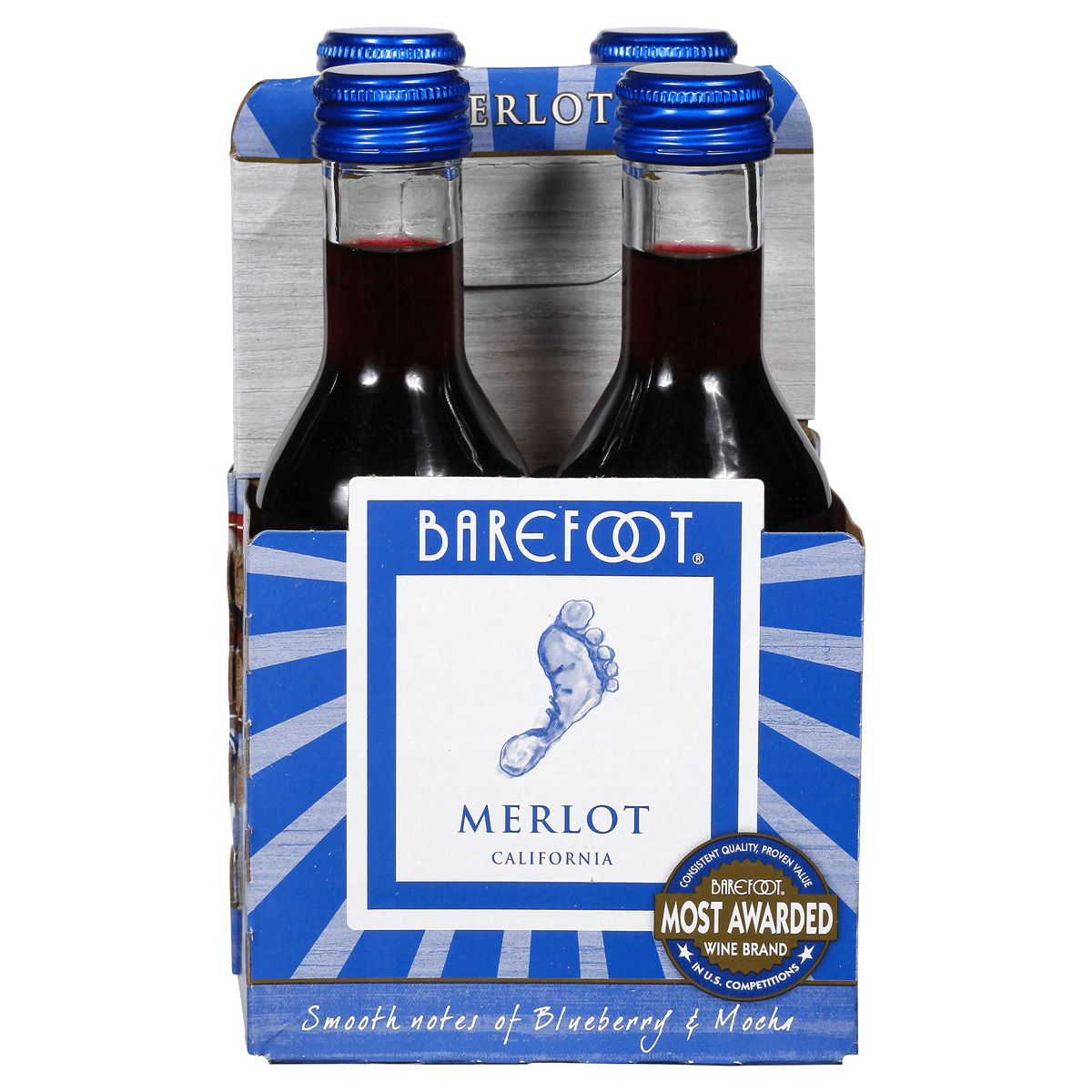 Barefoot Merlot 4pk