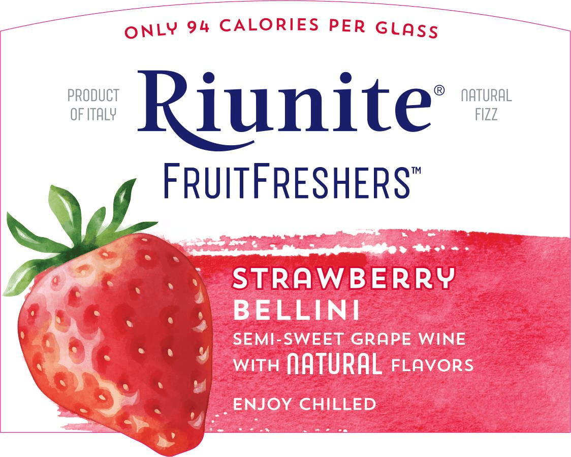 Riunite Strawberry Bellini